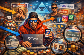 Как наблюдать за рекламой конкурентов и копировать их связки: гайд по спаингу в Tyver Как наблюдать за рекламой конкурентов и копировать их связки: гайд по спаингу в Tyver