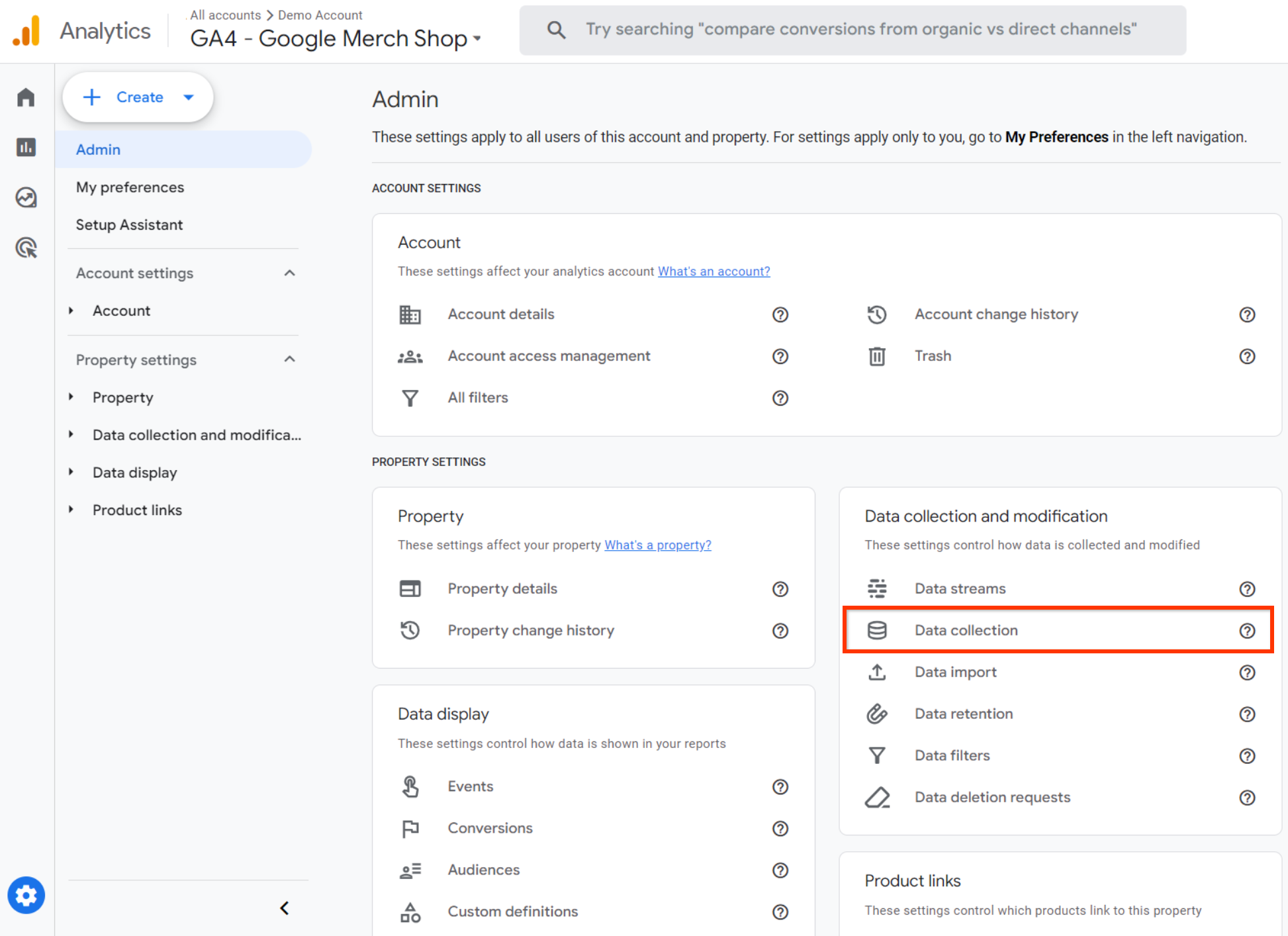 User-provided data collection в GA4 User-provided data collection в GA4